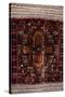 Africa, Tanzania, Zanzibar, Stone Town. Close-up of hand-made carpet.-Alida Latham-Stretched Canvas
