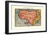 Africa Tertia Pars Terrae-Heinrich Bunting-Framed Art Print