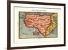 Africa Tertia Pars Terrae-Heinrich Bunting-Framed Art Print