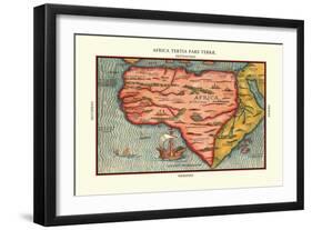 Africa Tertia Pars Terrae-Heinrich Bunting-Framed Art Print