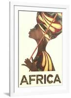 Africa Travel Poster-null-Framed Art Print