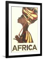 Africa Travel Poster-null-Framed Art Print