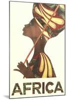 Africa Travel Poster-null-Mounted Art Print