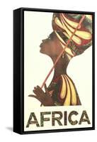 Africa Travel Poster-null-Framed Stretched Canvas