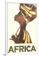 Africa Travel Poster-null-Framed Art Print