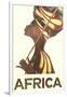 Africa Travel Poster-null-Framed Art Print