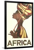 Africa Travel Poster-null-Framed Art Print