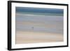 Africa, Western Sahara, Dakhla. Trist Walking Along the Beach of the Atlantic-Alida Latham-Framed Photographic Print