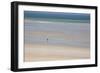 Africa, Western Sahara, Dakhla. Trist Walking Along the Beach of the Atlantic-Alida Latham-Framed Photographic Print