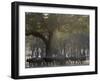 Africa, Zambia. Herd of Cape Buffaloes-Jaynes Gallery-Framed Photographic Print