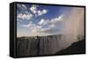 Africa, Zambia Side, View of Victoria Falls Rainbow-Stuart Westmorland-Framed Stretched Canvas