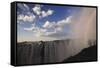 Africa, Zambia Side, View of Victoria Falls Rainbow-Stuart Westmorland-Framed Stretched Canvas