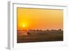 Africa, Zambia. Sunrise in the Kafue National park-Catherina Unger-Framed Photographic Print