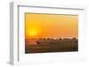 Africa, Zambia. Sunrise in the Kafue National park-Catherina Unger-Framed Photographic Print