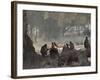 Africa, Zambia. Troop of Baboons Resting-Jaynes Gallery-Framed Photographic Print