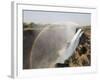 Africa, Zimbabwe, Victoria Falls. Rainbow over Waterfall-Jaynes Gallery-Framed Photographic Print