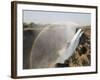 Africa, Zimbabwe, Victoria Falls. Rainbow over Waterfall-Jaynes Gallery-Framed Photographic Print