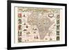 Africa-Willem Janszoon Blaeu-Framed Art Print