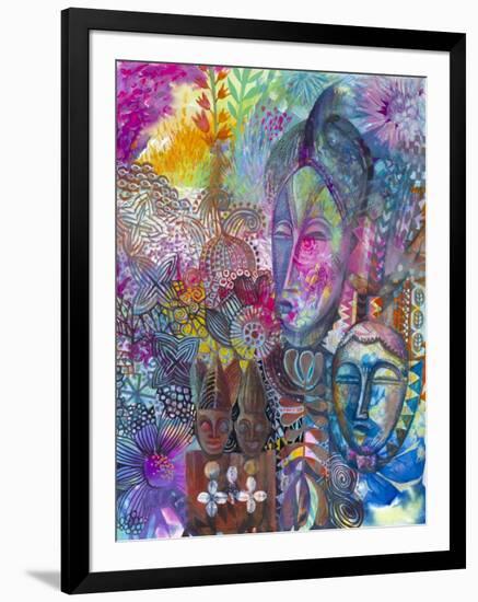 Africa-Oxana Zaika-Framed Giclee Print