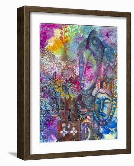 Africa-Oxana Zaika-Framed Giclee Print