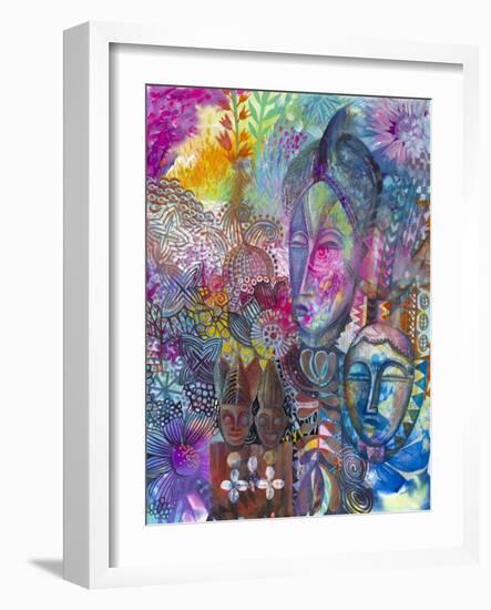 Africa-Oxana Zaika-Framed Giclee Print