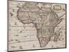 Africae Descriptio Nova, Trevethen Sculp, 1652-Henry Seile-Mounted Giclee Print