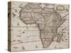 Africae Descriptio Nova, Trevethen Sculp, 1652-Henry Seile-Stretched Canvas