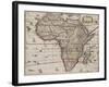 Africae Descriptio Nova, Trevethen Sculp, 1652-Henry Seile-Framed Giclee Print