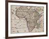 Africae Descriptio Nova, Trevethen Sculp, 1652-Henry Seile-Framed Giclee Print