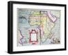 Africae Tabvla Nova, 1570-Abraham Ortelius-Framed Premium Giclee Print