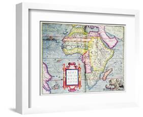 Africae Tabvla Nova, 1570-Abraham Ortelius-Framed Giclee Print