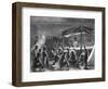 African Am Contraband Prayer Meeting-null-Framed Giclee Print