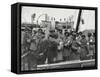 African America U.S. Army Nurses Arrive at Greenock-null-Framed Stretched Canvas