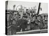 African America U.S. Army Nurses Arrive at Greenock-null-Stretched Canvas