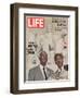 African American Activists Randolph and Rustin, Organizers of the Freedom March, September 6, 1963-Leonard Mccombe-Framed Photographic Print