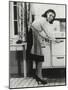 African American Actress Lena Horne at a Gas Stove-null-Mounted Photo