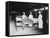 African American Army Nurses in Surgical Ward at Milne Bay, New Guinea, During World War 2-null-Framed Stretched Canvas