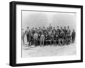 African American Carpenter's Union Photograph - Jacksonville, FL-Lantern Press-Framed Art Print