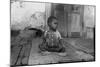 African American Child on a Dilapidated Porch, Louisiana, September, 1938-null-Mounted Photo
