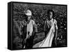 African American Children - Are Cotton Pickers Pulling Sacks Along Behind Them as They Pick Cotton-Ben Shahn-Framed Stretched Canvas