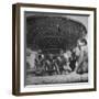 African American Children Playing in a Fountain-Marie Hansen-Framed Premium Photographic Print