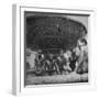 African American Children Playing in a Fountain-Marie Hansen-Framed Premium Photographic Print