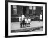 African American Children Posing on a Sidewalk in the Slums of Chicago-Gordon Coster-Framed Photographic Print