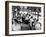 African American Citizens Sitting in the Rear of the Bus in Compliance with Florida Segregation Law-Stan Wayman-Framed Photographic Print