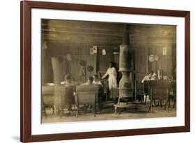 African American Classroom-null-Framed Premium Giclee Print