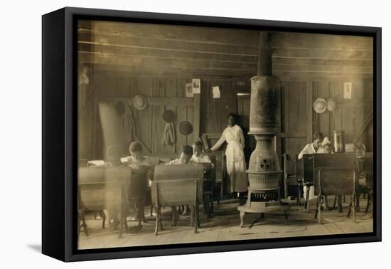 African American Classroom-null-Framed Stretched Canvas