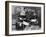 African American Drummer in Orchestra in Memphis Juke Joint, Tennessee, October, 1939-null-Framed Photo