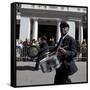 African American Drummers In Parade For Mardi Gras-Carol Highsmith-Framed Stretched Canvas