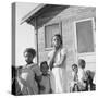 African-American family in California, 1939-Dorothea Lange-Stretched Canvas