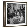 African American Family in the Memphis Area, Where Richard Wright Wrote the Book Called "Black Boy"-Ed Clark-Framed Photographic Print